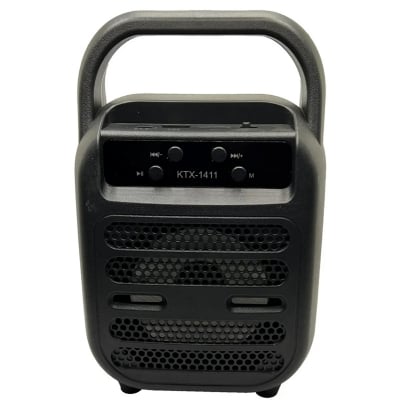 Picture of KTX-1411 Bluetooth, USB, TF Card & FM Radio Supported 4 Inch Driver RGB Lighting Portable Speaker