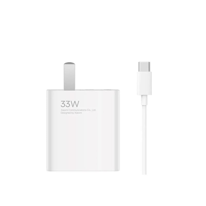 Picture of 33W Fast Type-C Charger for Xiaomi, Vivo, Realme, Oppo, Samsung, Redmi, OnePlus, Inifinix, Motorola - White
