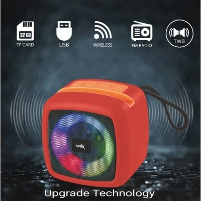 Picture of X-911 Wireless Portable Rechargeable Mini Disco Speaker - Multicolor
