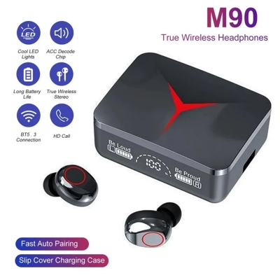 Picture of M90 Pro Tws Earphones Hd Voice Noise Cancelling Earbuds - Bluetooth Headphone