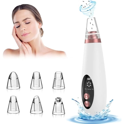 Picture of Blackhead Remover Machine Blackhead Remover Instrument Black Dot Remover Acne Vacuum Suction Face Clean Black Head Pore Cleaning Beauty Skin