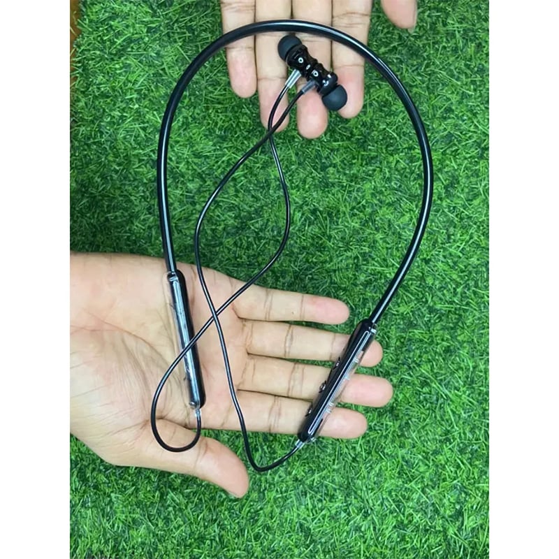 Picture of UiiSii R-05 Transparent neckband 50 Hours Music playback Time - Black
