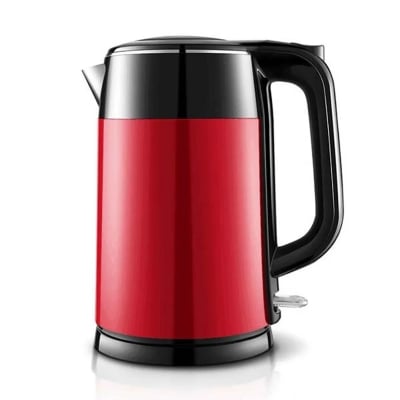 Picture of Prestige Hawkins Electric Kettle 2L - Stainless Steel Body, 1500W Power - MC/2929P/D-2928 - Voltage: 220V, Frequency: 50Hz - Maroon