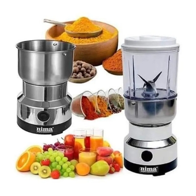 Picture of Nima Electric 2 in 1 Blender and Grinder Offers Convenient and Versatile Blending and Grinding Functions - Multicolor