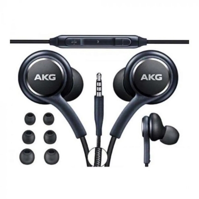Picture of Akg_Super Bass Earphone With Pouch Box Samsung Headphone - Headphone - Ear Phone - Black