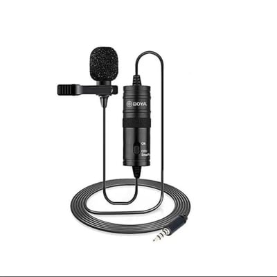 Picture of BOYA BY M1 Microphone Boya Professional Microphone For Mobile & Dslr - Black - Black