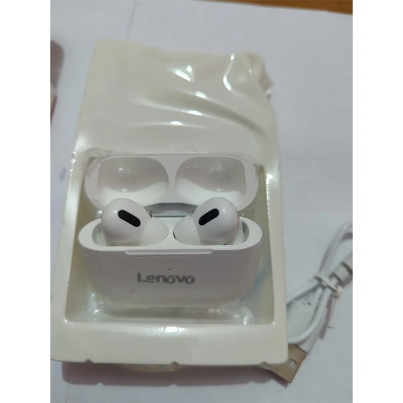Picture of Lenovo Livepods Airpods Pro True Wireless Bluetooth Tws Headset Earbuds Earphones - White