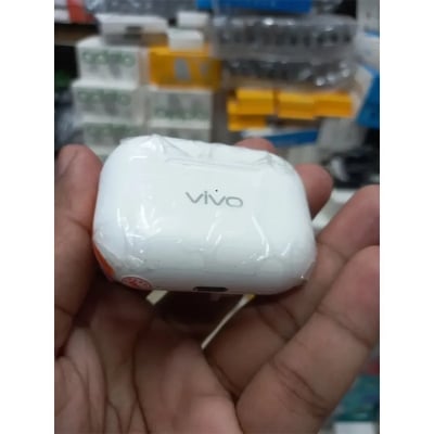 Picture of Vivo airpods Pro Wireless Earbuds Multitouch Function TWS Wireless Mini Air Buds Bluetooth 5.0 Earphones - White
