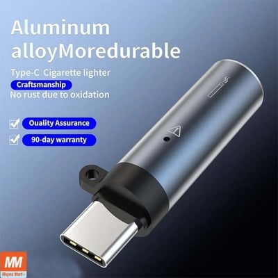 Picture of Outdoor Electric Lighter, mini flashlight with high brightness powered by Type-C connectors, bright LED flashlights perfect for travel, electronic component.