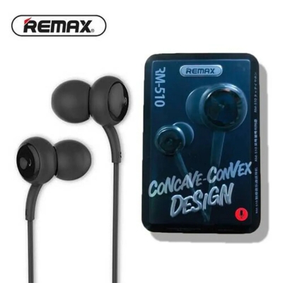 Picture of Remax Rm 510 Wired High Performance Earphones - Headphone - Black