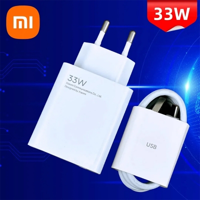 Picture of 33W Fast Type-C Charger for Xiaomi, Vivo, Realme, Oppo, Samsung, Redmi, OnePlus, Inifinix, Motorola By Pucko Gadgets - Xiaomi