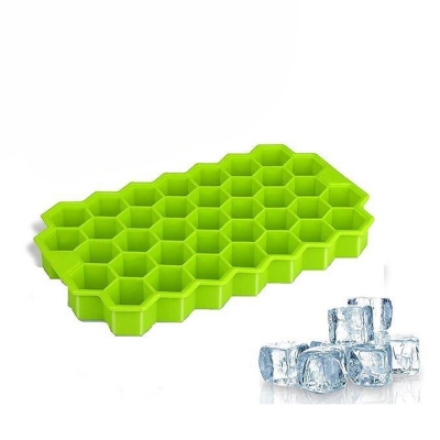 Picture of Silicone Ice Cube Tray 37 Cavity Ice-making Box-Multicolor