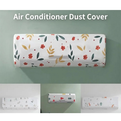 Picture of Dust Cover Indoor Air Conditioner Printed Dustproof AC Cover For 1 Ton 1.5 & 2 Ton-Multicolor