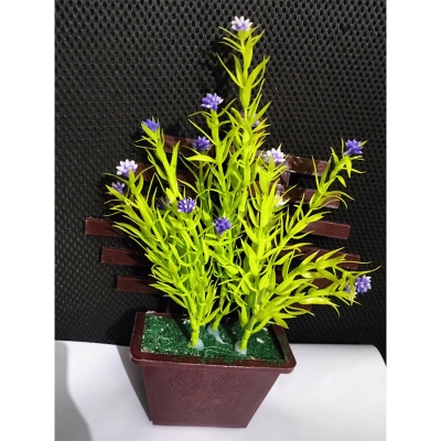Picture of Artificial Flower Balcony Potted Plant Flowers Bouquet Wedding Home Garden Decor-Green