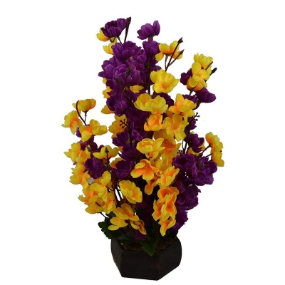Picture of Artificial flower for Home ,wedding ,outdoor flower bed, mall, landscape selection, various activities.-Multicolor