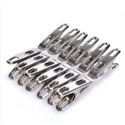 Picture of Stainless Steel Cloth Clip chines-Silver