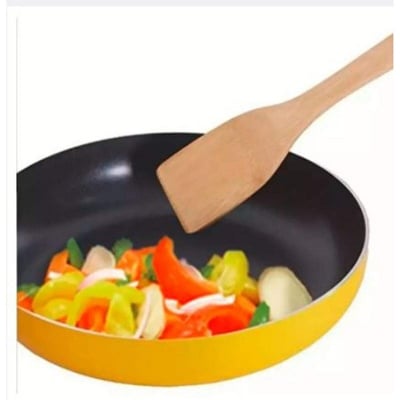 Picture of 1 Piece Wooden Kitchen Cooking Utensils Spatula Spoon Turner-Wooden
