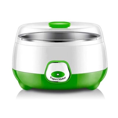 Picture of Automatic Stainless Steel - ABS + PP - 220-240V - 15W - 1L Capacity - On/Off Switch - Light Indicator - 7-9 Hours Preparation Time - Doi Yogurt Maker-Multicolor