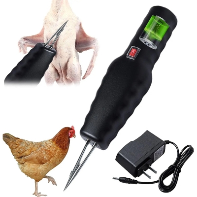 Picture of Feather Plucker Electric Poultry Feather Plucker Handheld Chicken Plucker Full Automatic Duck Goose Feather Removing Machine AU Plug 100‑240V Plug-Multicolor