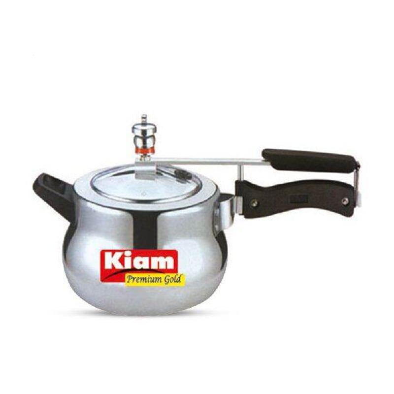 Picture of Kiam Premium Gold Pressure Cooker 5.5 Ltr IB (Induction Bottom)-Multicolor