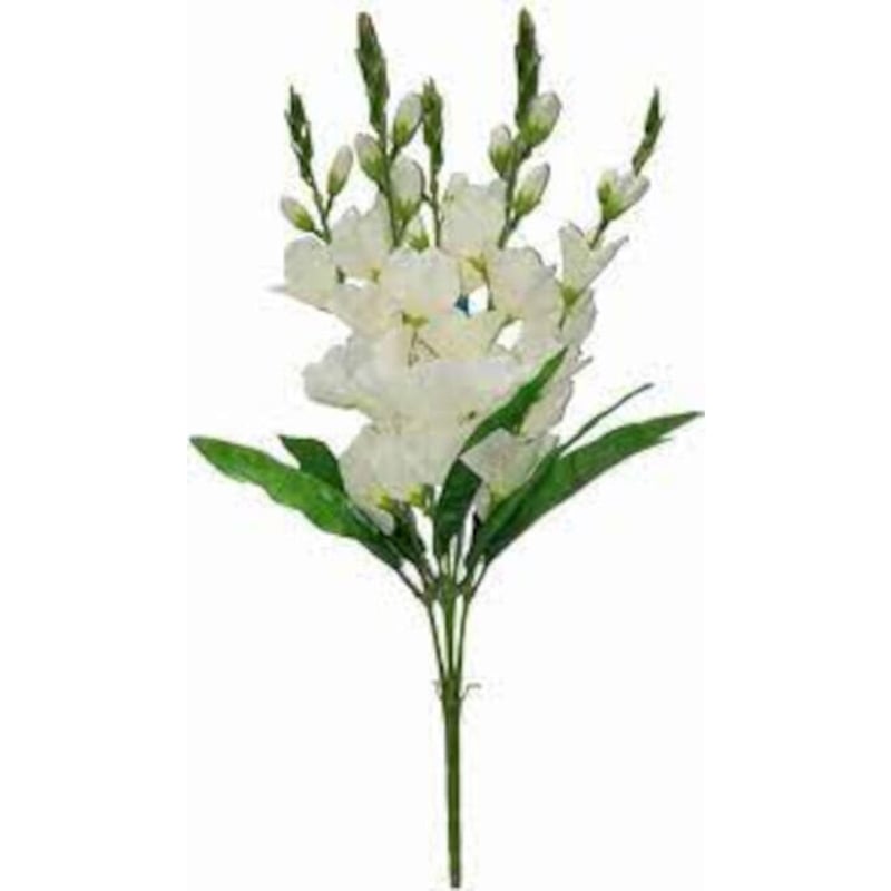Picture of Artificial Flower 1 full Stick 24 Inc Long  for Home Decoration Item-White
