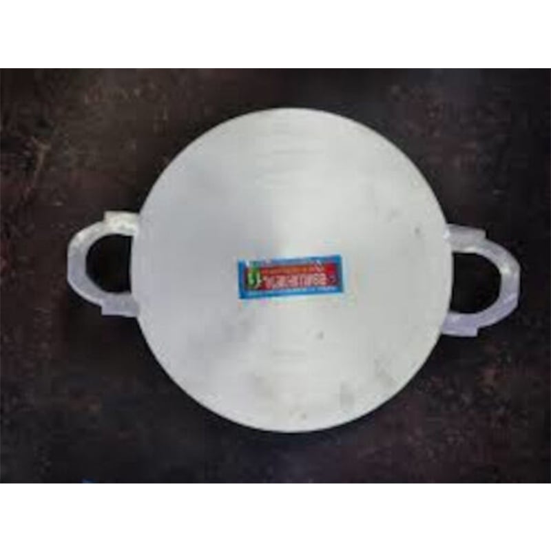 Picture of Aluminium Roti Tawa, fry pans, Heavy Silver Tawa- 10.5" inches-Silver