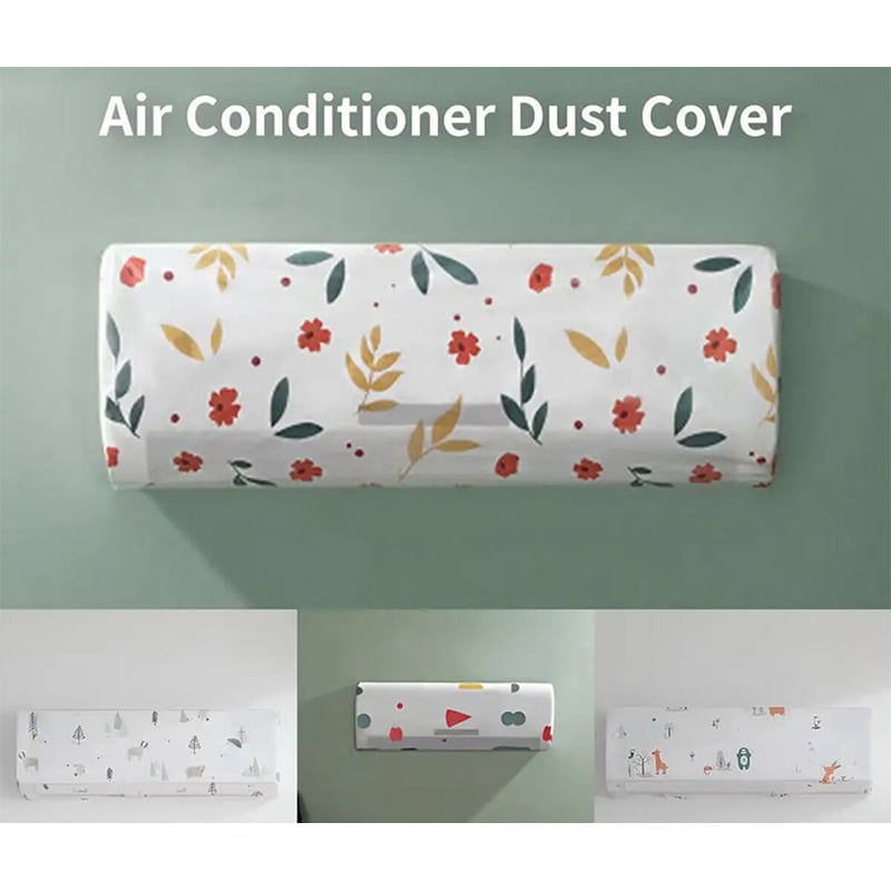 Picture of Dust Cover Indoor Air Conditioner Printed Dustproof AC Cover For 1 Ton 1.5 & 2 Ton-Multicolor