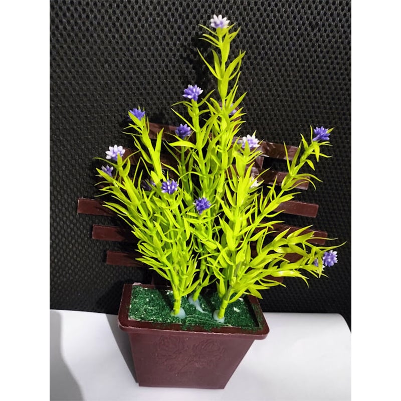 Picture of Artificial Flower Balcony Potted Plant Flowers Bouquet Wedding Home Garden Decor-Green