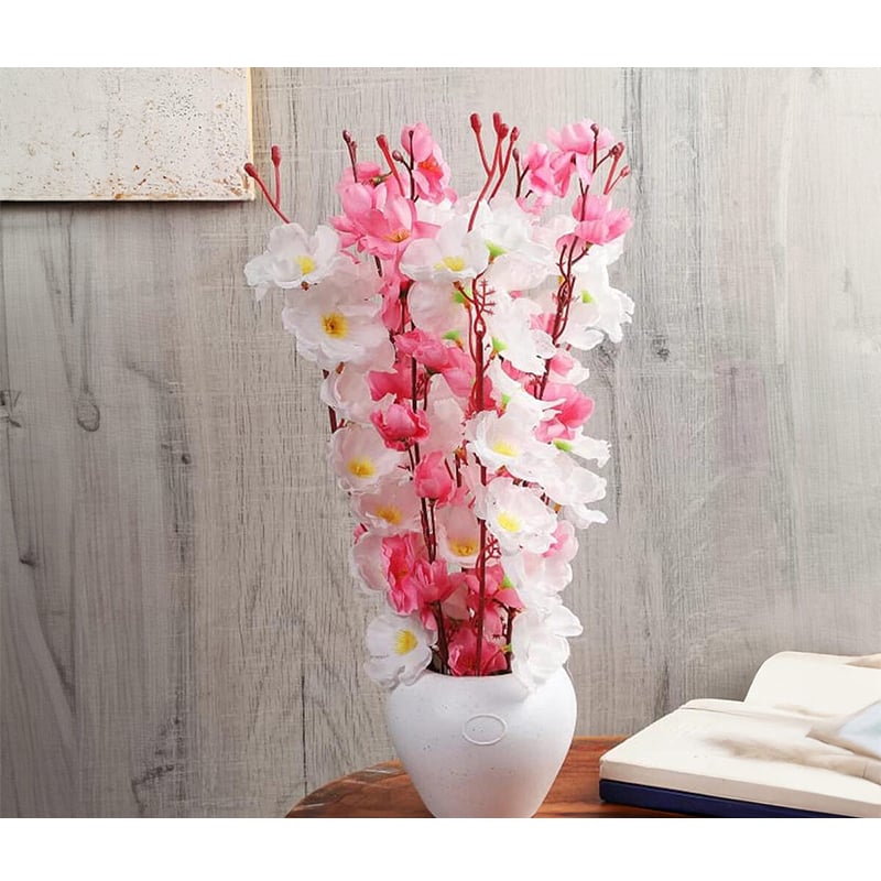 Picture of Artificial Flowers Plants With tub-Multicolor