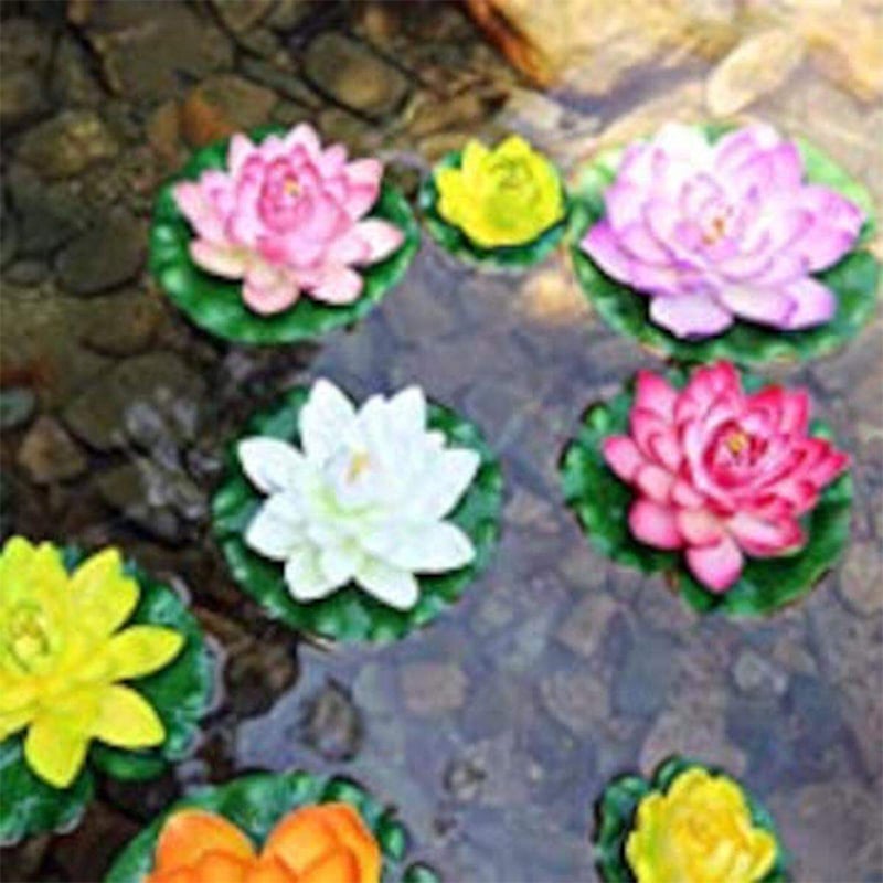 Picture of Artificial Water Lily Plant-Multicolor