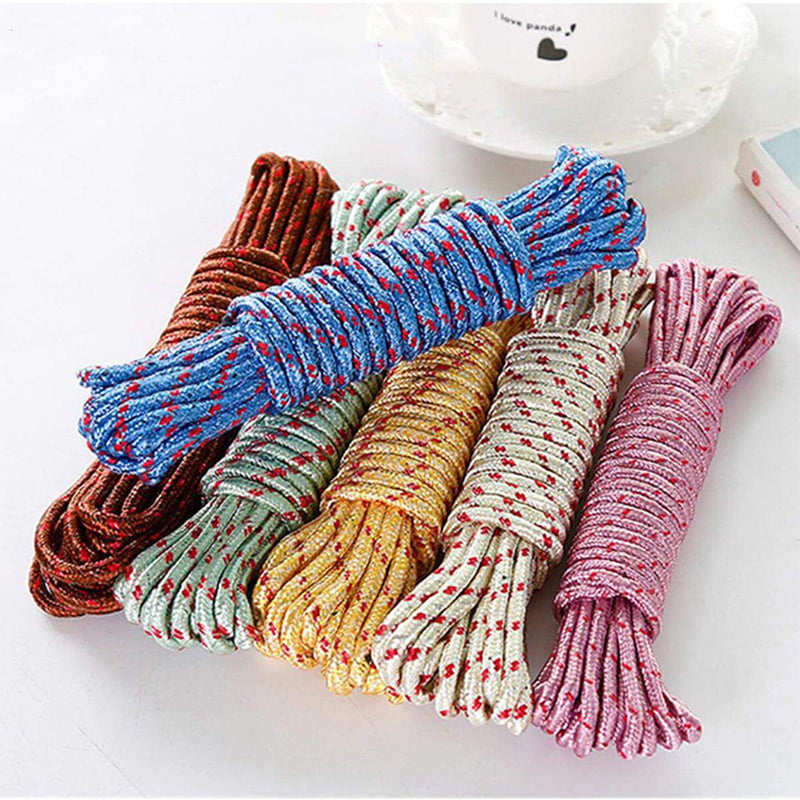 Picture of Clothesline Rope Hanger - Multicolor - 1 Pcs - cloth hanger-Multicolor