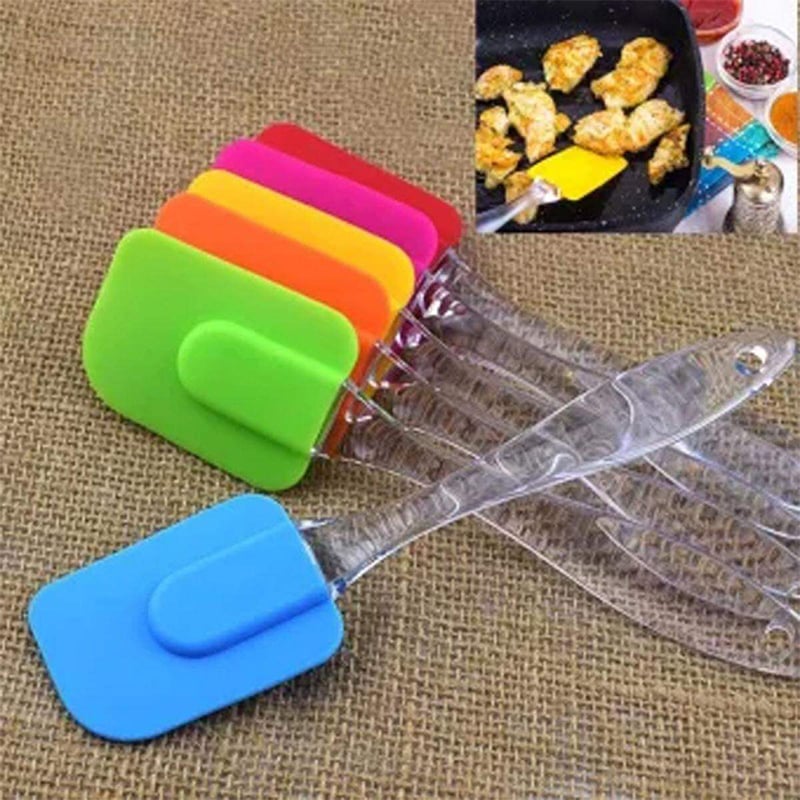 Picture of Plastic Handle Silicone Spatula-Multicolor