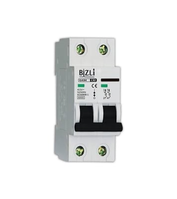 Bizli Circuit Breaker 2P 20A C 6KA at Best Price In Bangladesh