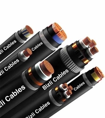 Buy Bizli Cables Control Cable NYY (4x1.0 rm) Black Online