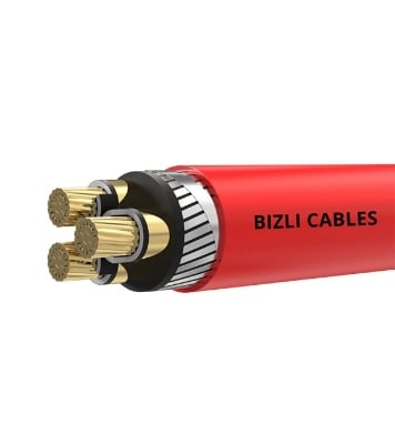 Picture of Bizli Cables 2xSEYFGY (3x240 rm) 11 KV Red