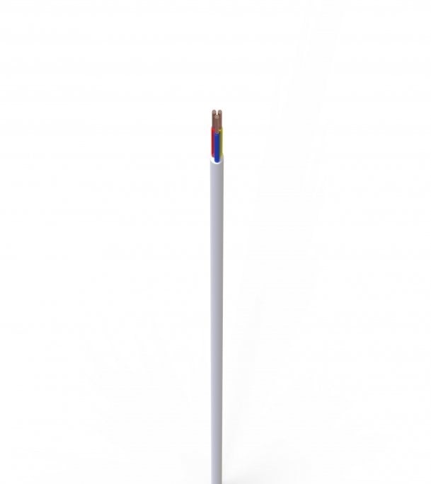 Buy Bizli Cable Flexible Cord (3x0.65 rm) White Online at Best Price