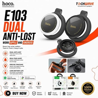 Picture of E103 Easy to Find Dual Anti-Lost Device GPS Tracker