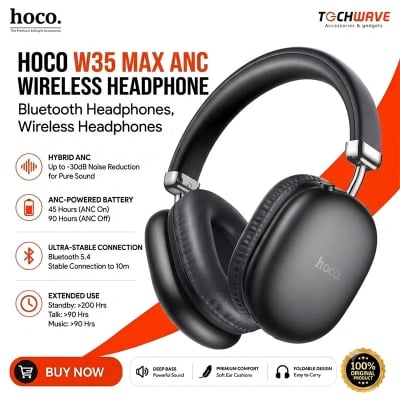 Picture of Hoco W35 Max ANC Wireless Headphone