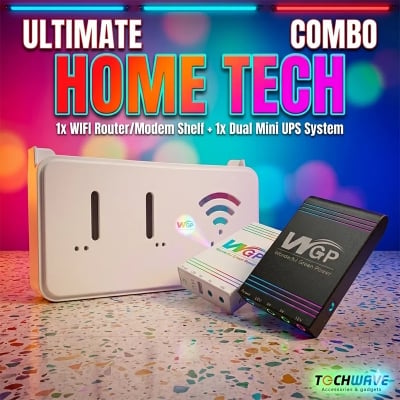 Picture of WGP Mini UPS + Router Wall Stand Combo