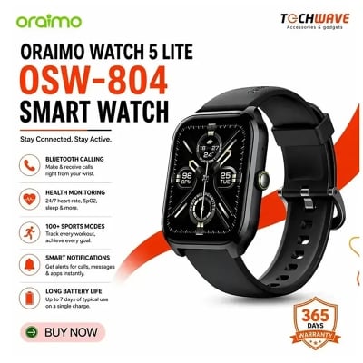 Picture of Oraimo Watch 5 Lite BT calling Smart Watch (OSW-804)