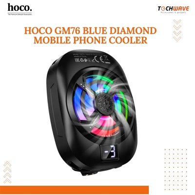 Picture of Hoco GM76 Blue Diamond Mobile Phone Cooler