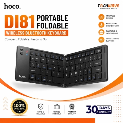 Picture of DI81 Portable Foldable Wireless Bluetooth Keyboard