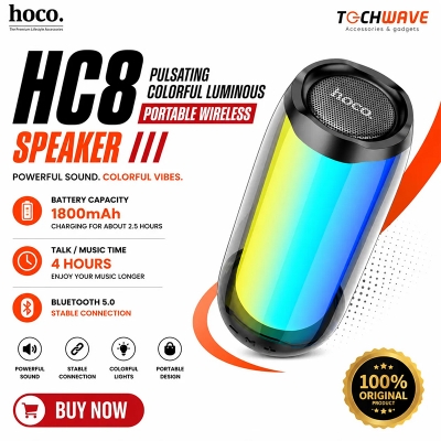 Picture of hoco HC8 Pulsating luminous portable wireless loudspeaker
