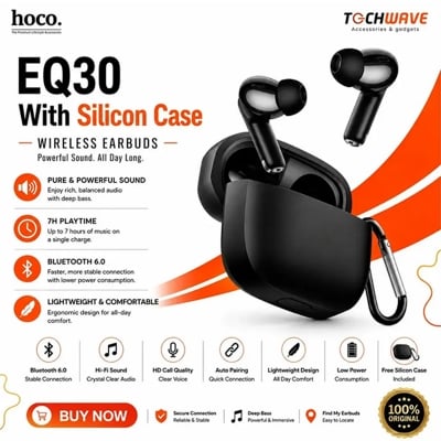 Picture of HOCO EQ30 Pure Sound with 7H Playtime & Bluetooth 6.0
