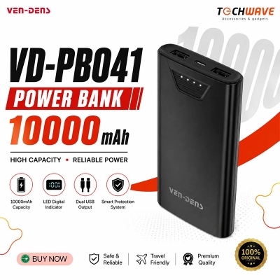 Picture of Ven-Dens VD-PB041 10000mAh Power Bank