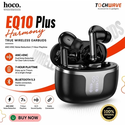 Picture of Hoco EQ10 Plus ANC TWS Earbuds