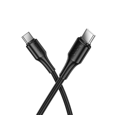 Picture of HOCO Data Cable X120 Fast Charge 60W Type-C to Type-C - Black