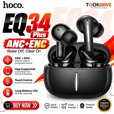 Picture of Hoco EQ34 Plus Rima ANC Wireless Earbuds