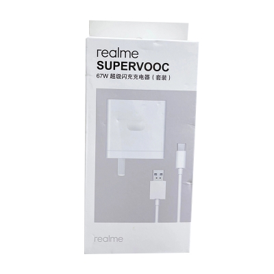 Picture of Realme 67W SuperVOOC Adapter With Cable For Realme 12 11 Pro+ GT NEO 2 3 GT2