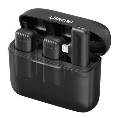 Picture of Ulanzi J12 Wireless Lavalier Microphone for iPhone iPad Android